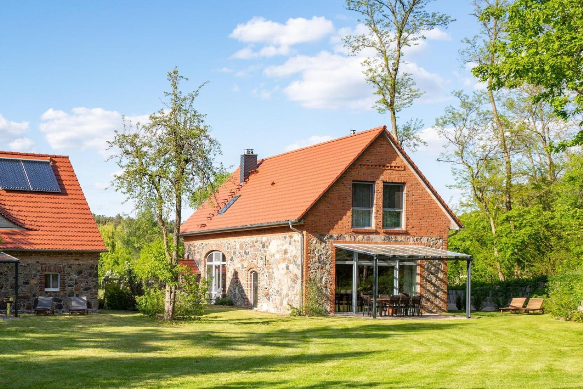 Alte Scheune Rietz Neuendorf Buitenkant foto